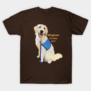 Wingman Golden Retriever T-Shirt